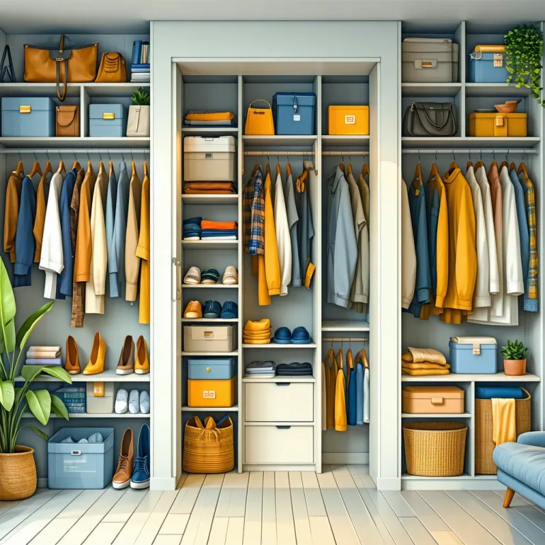 Как организовать хранение вещей: Полный гид для занятых семей и владельцев маленьких квартир